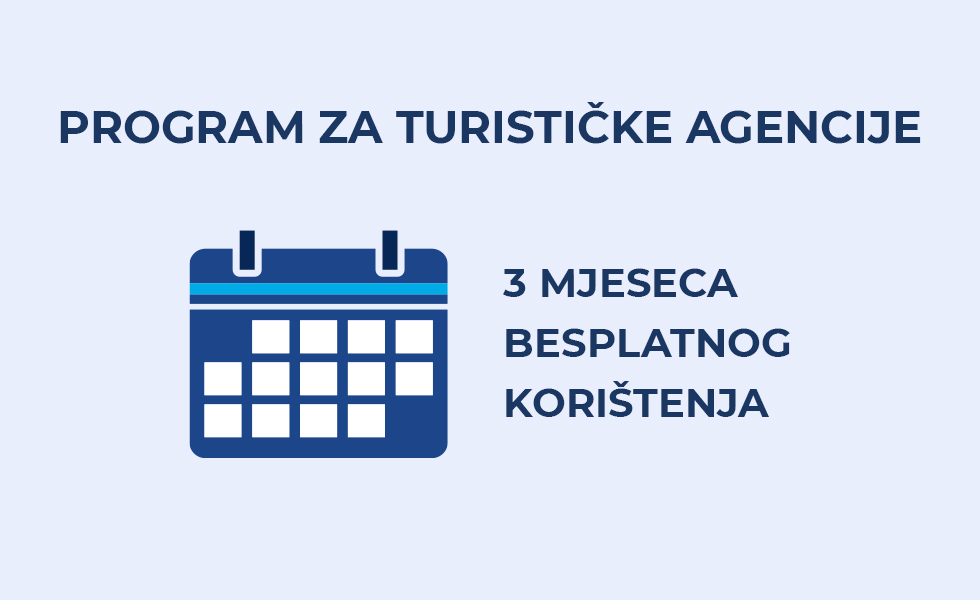 Program za turističke agencije: 3 mjeseca besplatnog korištenja Sintesys sustava